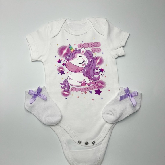 Chubby Unicorn Onesie - Picture 2 of 4